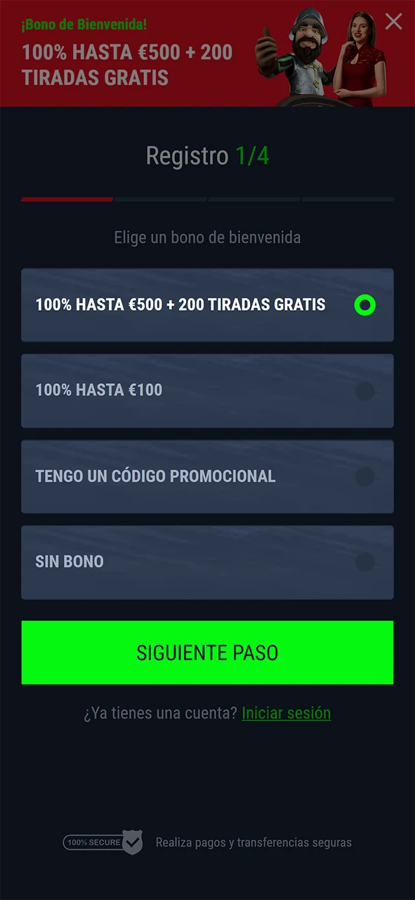 Elija el bono de bienvenida de Casinado que más le convenga.