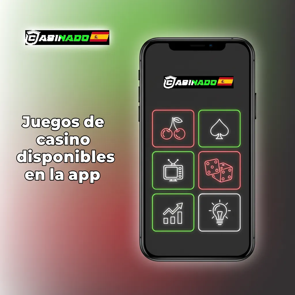 Lobby de app de casino con slots y mesas en vivo: Book of Dead, Big Bass Bonanza, Starburst, Gates of Olympus, ruleta y más.